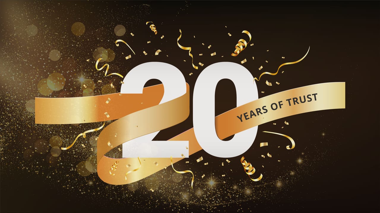 Celebrating 20 years of trust