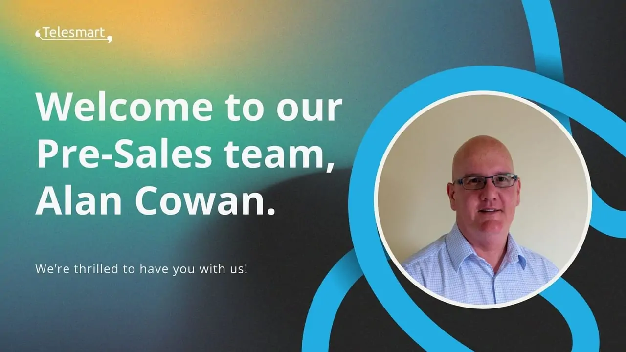 Welcome onboard, Alan Cowan